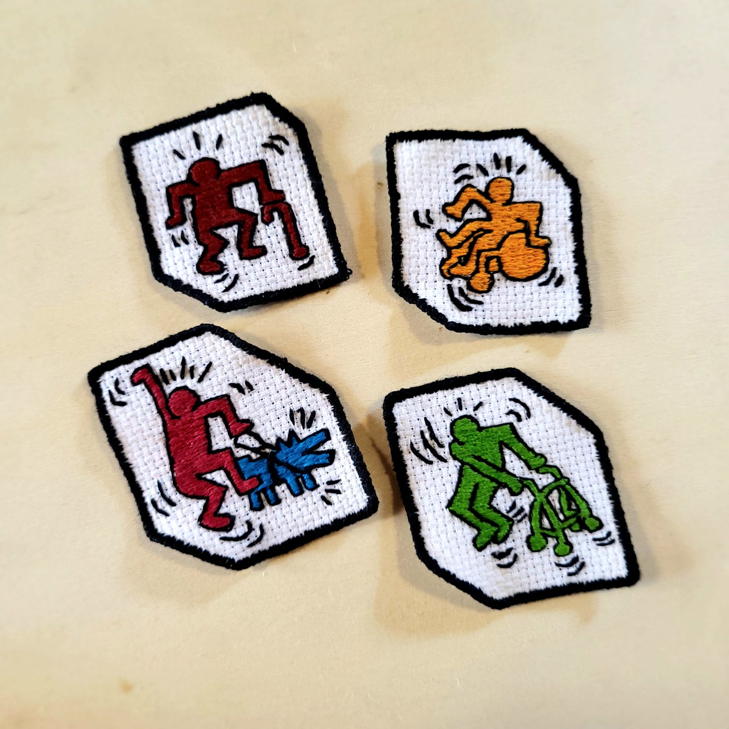 (#1,2,3) Cripple/Disabled Dancers, CHCxHateKill keith haring collab
