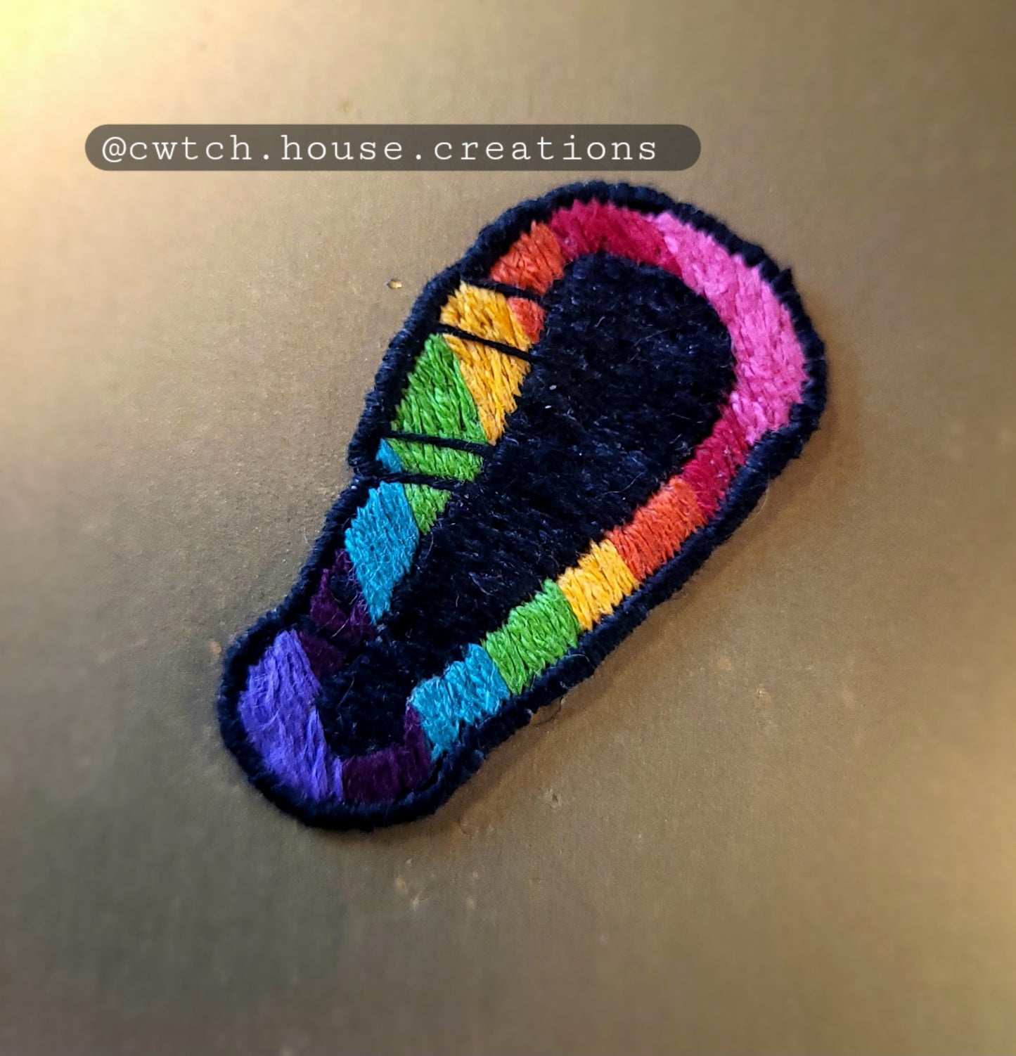 Carabiner Pride Flag Patches
