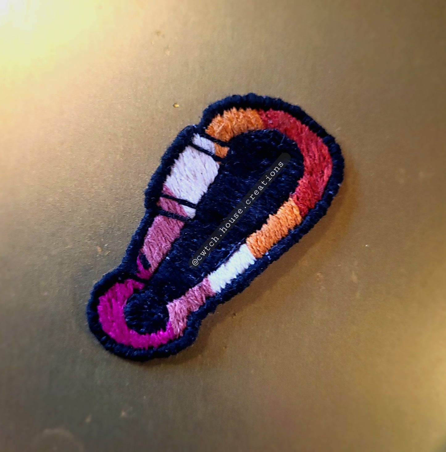 Carabiner Pride Flag Patches