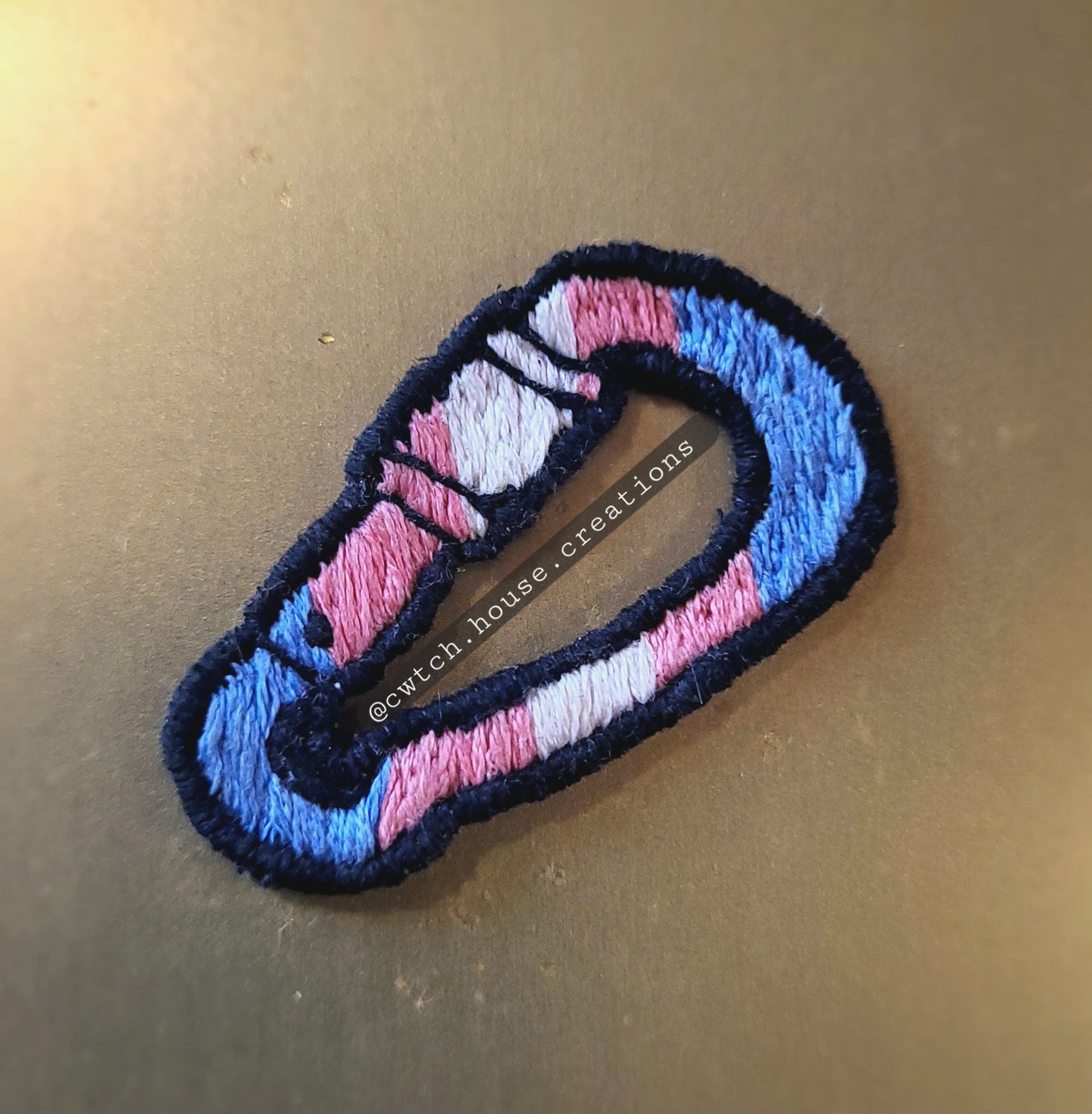 Carabiner Pride Flag Patches