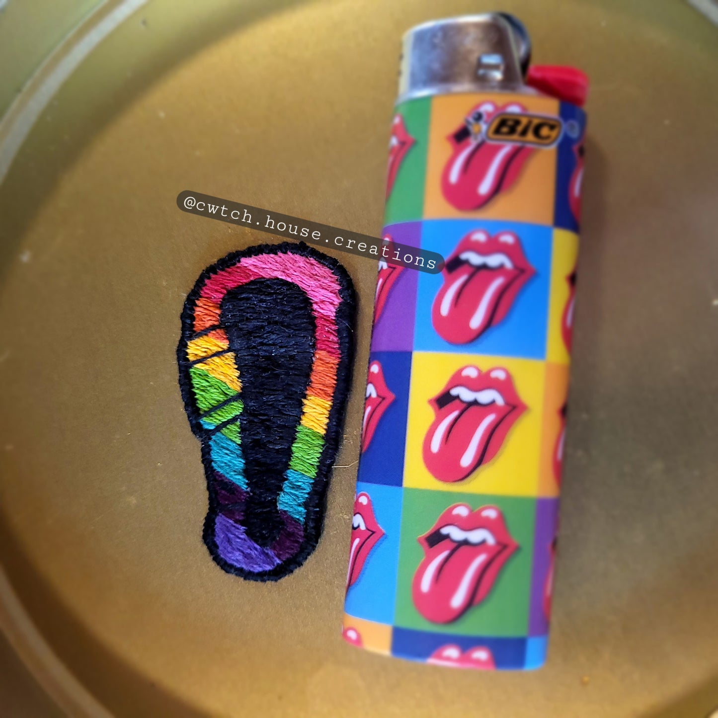 Carabiner Pride Flag Patches