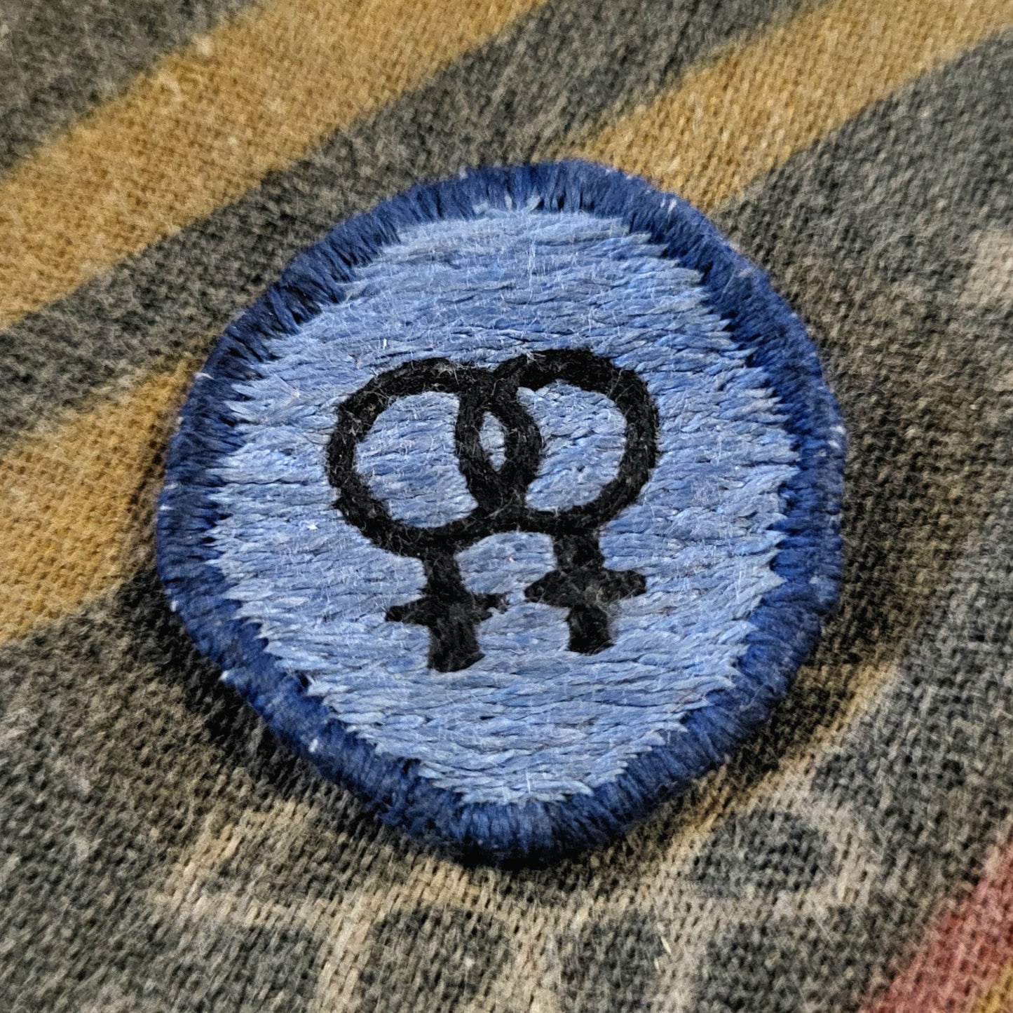 Queer Merit Patches, Custom, handstitched