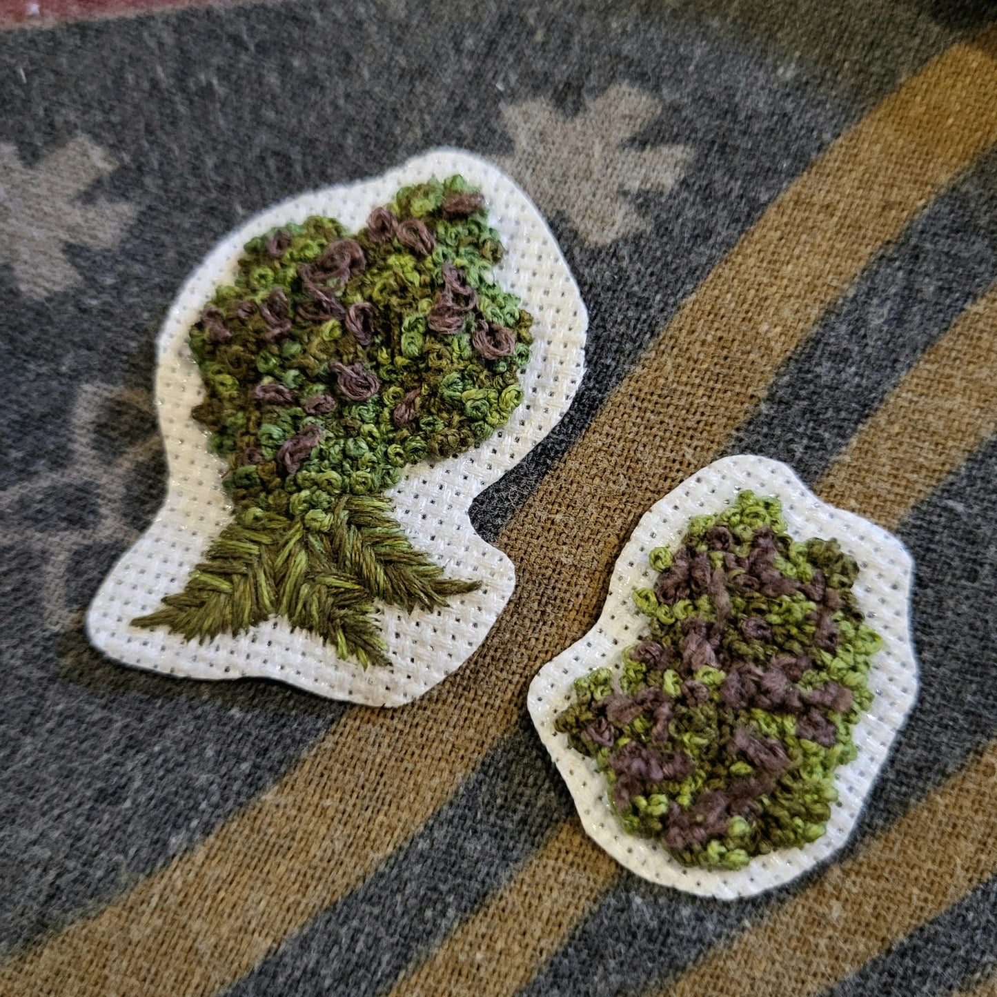 Weed ouid bud patches