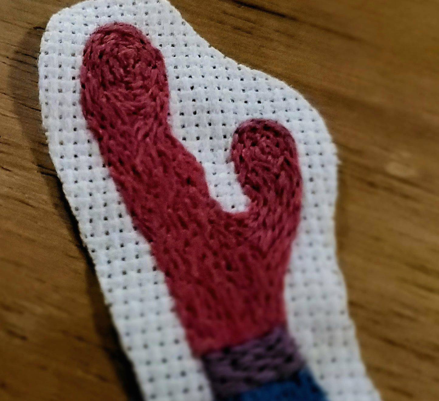 Bi-vibe Vibrator Rabbit Patch, handstitched