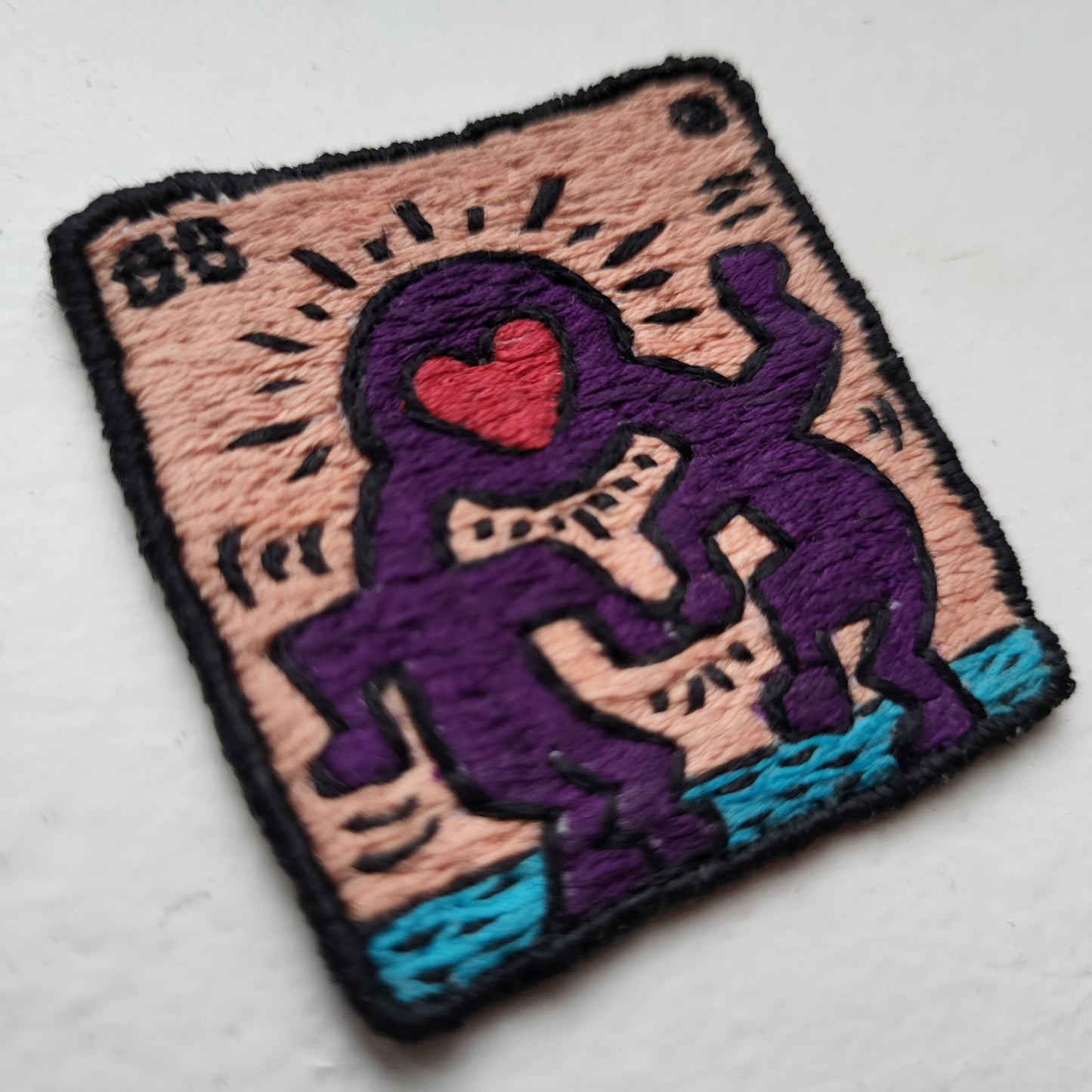 Keith Haring Wedding Patch