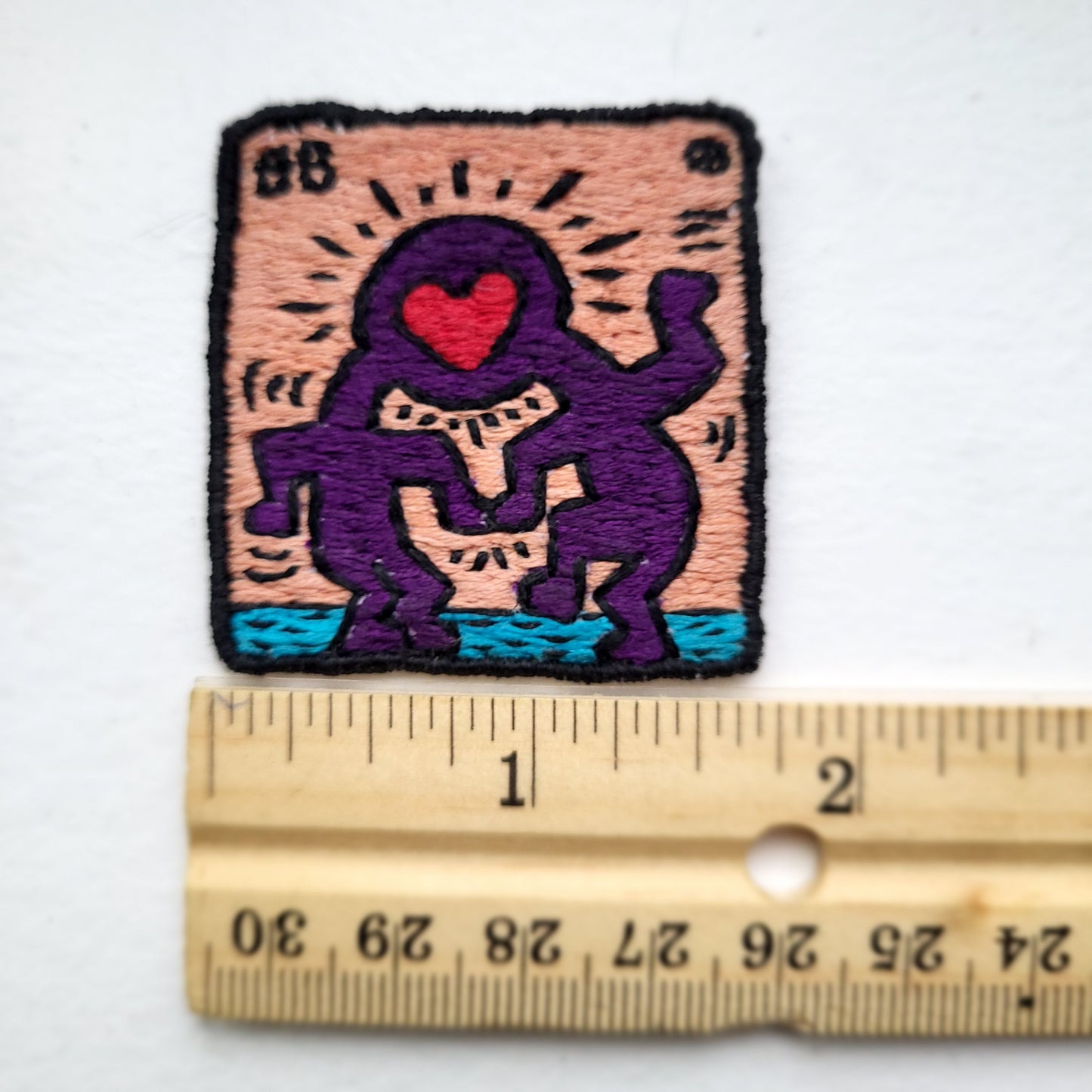 Keith Haring Wedding Patch