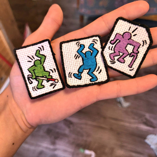 (#1,2,3) Cripple/Disabled Dancers, CHCxHateKill keith haring collab
