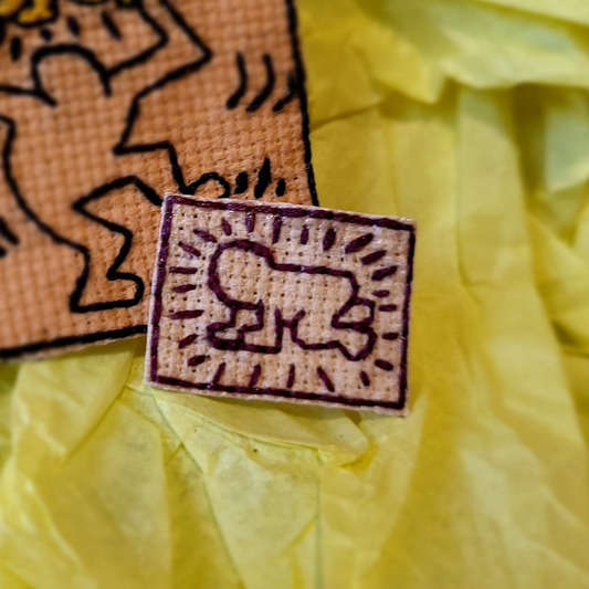 Radiant Baby, a Keith Haring Hand-Embroidered Patch