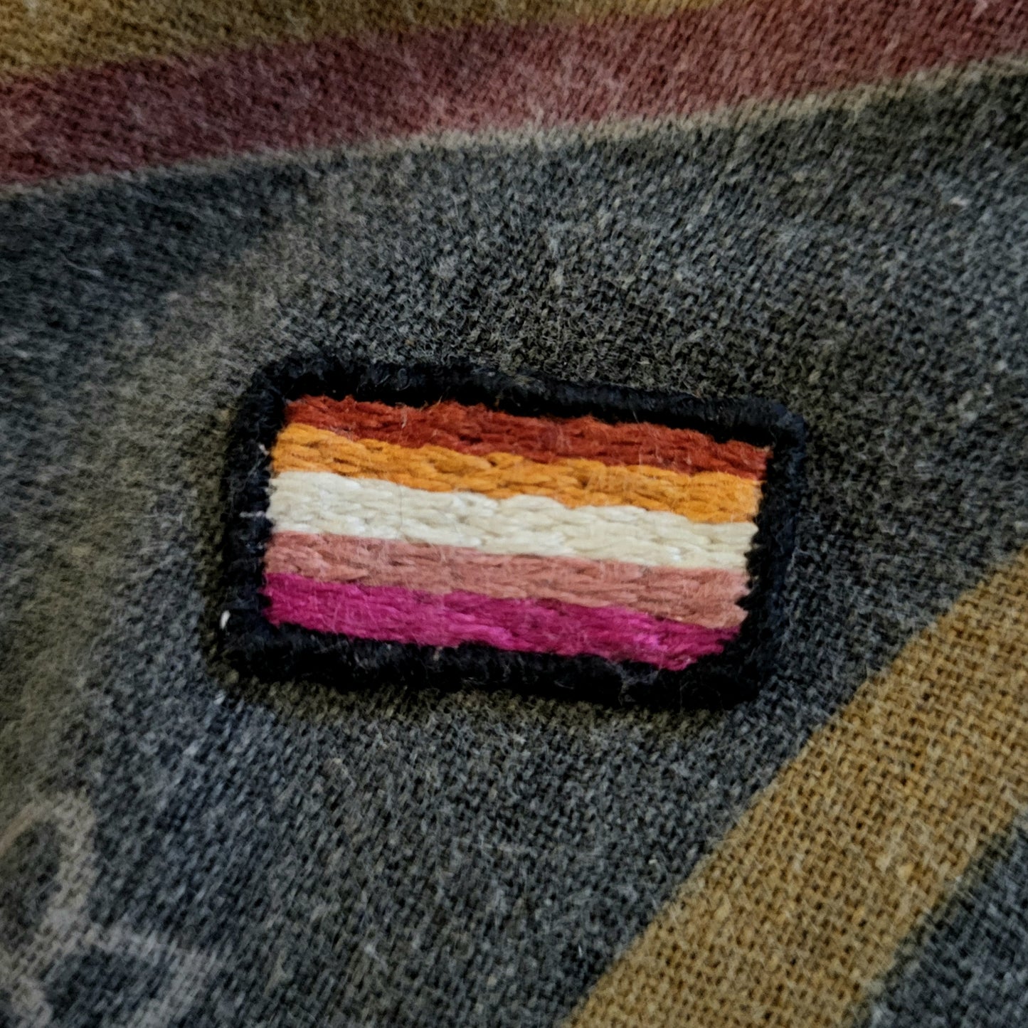 MINI Sapphic/Lesbian, Gay/MLM pride flag