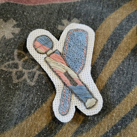 Trans Pride Vibrator&Paddle patch