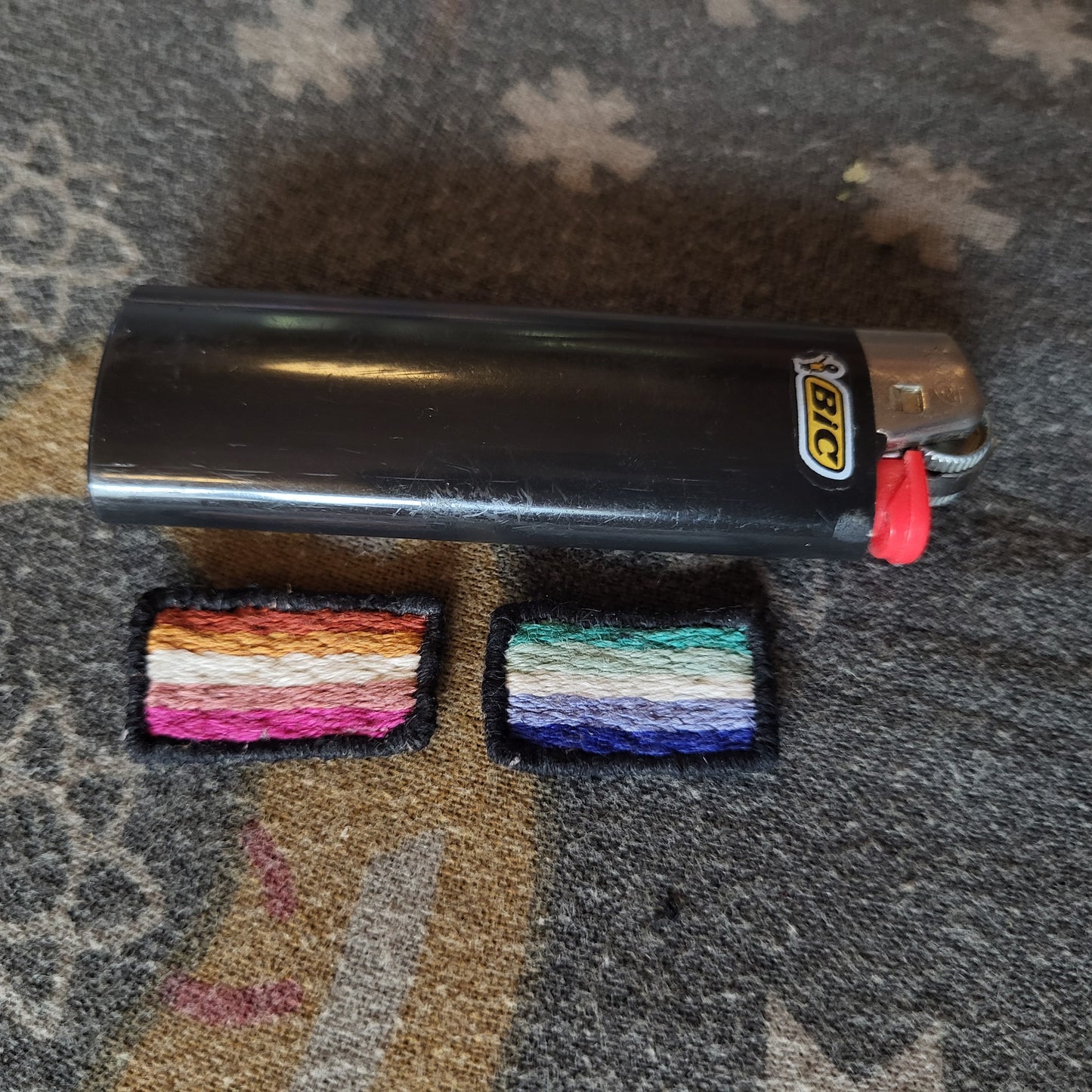 MINI Sapphic/Lesbian, Gay/MLM pride flag